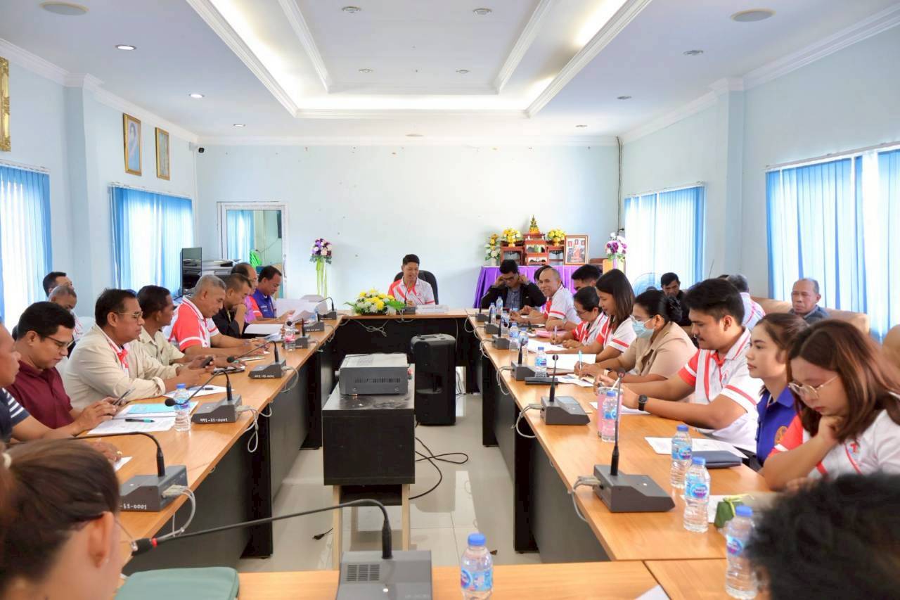 ประชุมผู้บริหารและคณะกรรมการบริหารงานอำเภอแบบบูรณาการ (กบอ.) ครั้งที่ 9/2568